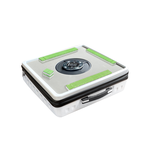 QUEYI 雀依 手提麻將機 電動麻將桌 附麻將 專用牌尺 專用收納袋 - 白色, , large