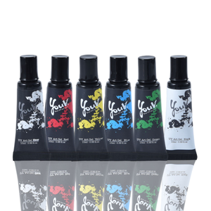 UV彩繪膠-10ml 六色套組