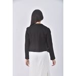 (S) blingbling韓牌質感黑色外套二手衣, , large