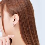 【ULOO】Aura 碧波輕揚不鏽鋼耳環-銀色 UE1001820, , large