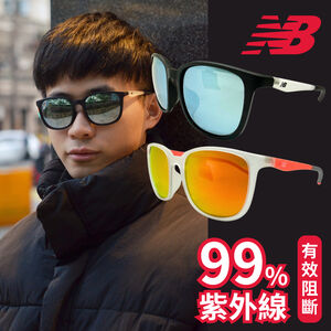 NEW BALANCE 運動太陽眼鏡 偏光鏡 台灣公司貨 墨鏡 太陽眼鏡 運動眼鏡 NB08105 25SS 【樂買網】