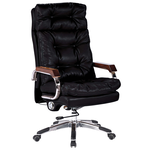 【Hampton 漢汀堡】泰德大型黑皮辦公椅, , large