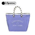 |快速出貨|Lesportsac Medium 2 Way Tote 中型雙面托特包/ 藍紫色簡約風, , large