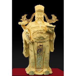 [春佰億]鉑麗星 時尚黃金飾品擺件 財神爺款