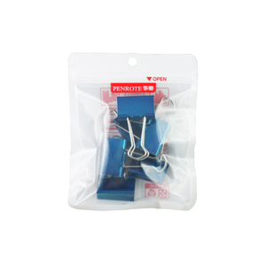 Metallic Blue Binder Clips &ndash; #3