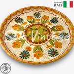 【SOLO Vintage】Modigliani Italian Pottery 18cm Deep Dish Plate FESTA Italian Party Series, , large