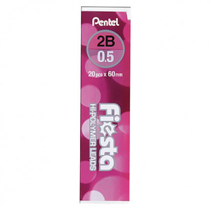 【 Pentel 飛龍 】自動鉛筆芯 0.5mm /個 C235TF   -  2B