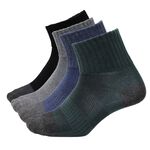 【D&G】速效機能1/2男襪<黑>D421 襪子 抑菌消臭, , large