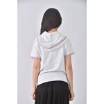 (S) anna sui質感連帽白色外套二手衣, , large