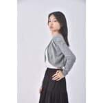 (S) ma tsu mi質感灰色罩衫二手衣, , large