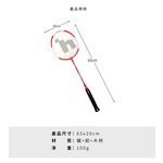Beginner Badminton Racket, , large