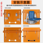 四吋切割機底板-4吋(25*28cm)3公分邊距免打孔, , large