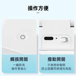 【上手家居】折疊護眼檯燈 藍色 6000mAH(桌燈/閱讀燈/小檯燈/台燈/充電檯燈/護眼燈/無線檯燈), , large