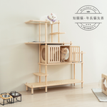 【paipaipets】Bien Bien Cat Tree - Short-Legged Cat Deluxe Jumping Platform, , large