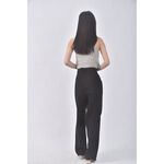 (XL) ypccstudio韓牌高腰寬版黑色長褲二手衣, , large