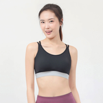 [STAR LACE]矽米子雙肩帶撞色運動衣-P201/三個尺碼, , large