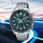 CASIO 卡西歐 EDIFICE 經典運動三眼計時手錶 EFR-574DB-3A, , large
