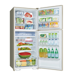 SANLUX Taiwan Sanyo 606L Double Door Inverter Refrigerator SR-V612B, , large