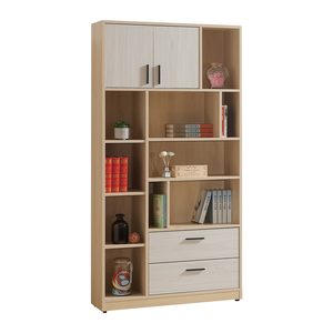 【唯熙傢俱】菲利楓木雙色3尺書櫃