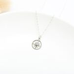 【Angel & Me】Lucky Compass North Star (Small) s925 sterling silver necklace gift, , large