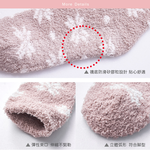 雪花珊瑚絨睡眠襪 保暖冬天襪 厚襪子 睡眠襪 居家保暖襪 AN-UA3201N【旺達棉品】, , large