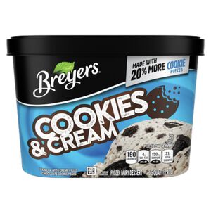 Breyers cookies n cream 冰淇淋