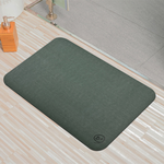 【Monster】 Soft Diatomaceous Earth Absorbent Mat (60x40cm) – Mediterranean Green, , large