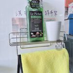 [熊好貼國際]洗碗精抹布架 台灣製造 304不鏽鋼 海綿抹布架收納神器廚房壁掛水槽置物架家用洗潔精置物架無痕掛勾, , large