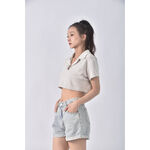 (XL) 丹寧牛仔藍色短褲二手衣, , large