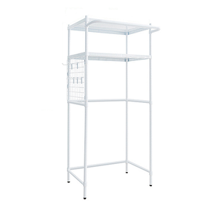 【Y HOUSE】Washing machine rack, refrigerator rack, storage rack, 75x45x165cm high, shelf, storage rack - white