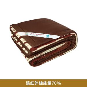 [CINN Far-Infrared] Nano FIR Layered Blanket – Coffee Brown｜All-Season｜5 x 6 ft