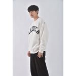 (L) 【范姜彥豐私服】nautica男裝落肩白色長袖上衣二手衣, , large