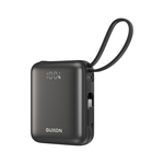 【 GUXON】巧方塊雙線行動電源 10000mAh-夜幕黑, , large