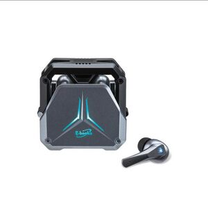 E-BOOKS SS47 電競重低音發光真無線藍牙5.3耳機 防潑水炫彩造型 通話音樂多功能