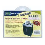【 徠福 】碎紙機專用潤滑保養包 152x210mm 6入 /盒 NO.7820, , large