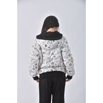 (S) 連帽白色外套二手衣, , large