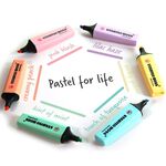 【德國天鵝STABILO】BOSS ORIGINAL Pastel 波士馬卡龍色經典螢光筆 8色-ST70/8-3, , large