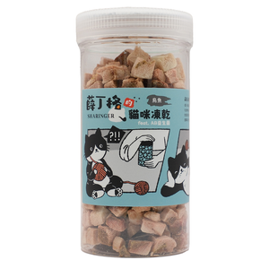 【SHARINGER 薛丁格】益生菌貓咪凍乾 70g-烏魚丁