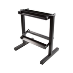 2 Tiers Dumbbell Rack (Black), , large