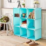 【H&R安室家】9格無門馬卡龍收納櫃/組合櫃(2色選), , large