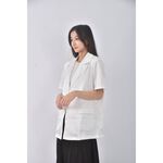 (M) the tang西裝短袖閃亮白色外套二手衣, , large