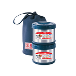 【寶馬牌】保溫飯盒 500mlx2（藍色）｜SHW-GL-500X2-B, , large