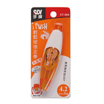 【SDI 手牌】i-PUSH 輕鬆按 修正帶 4.2mm x 6M /個 CT-204, , large