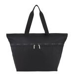 |快速出貨|Lesportsac Carlin 頂部拉鍊托特包 手提包-黑, , large