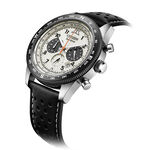 CITIZEN 星辰 光動能航空計時手錶-米X黑 CA4559-13A, , large