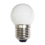 LED Frosted Bulb E27/1W, , large