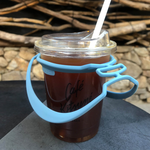 [HhL] 拎杯2.0-矽膠防水飲料提袋 | 霧霾藍, , large