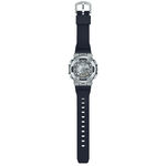 CASIO 卡西歐 G-SHOCK 金屬色雙顯電子錶-百搭銀 GM-S110-1A, , large