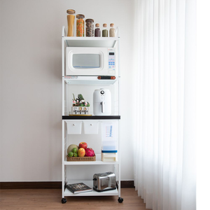 【愛樂美】AI自動斷電1拉板2小抽5層定量米桶電器置物架11520R