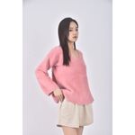 (XL) 質感粉色毛衣二手衣, , large